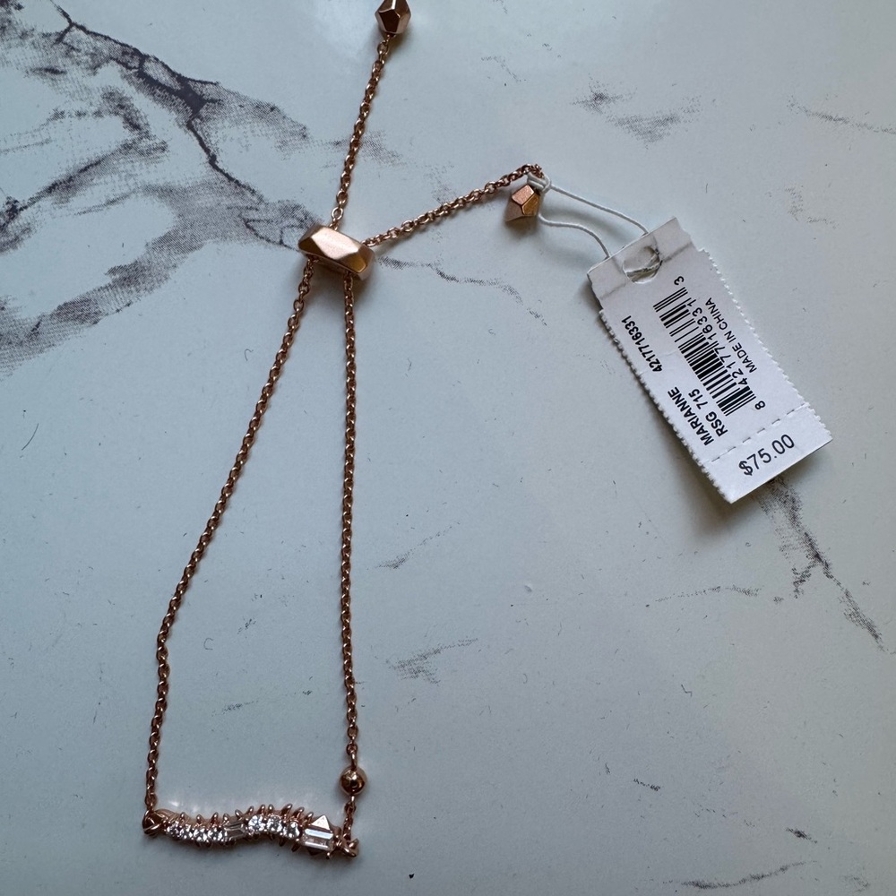 Kendra Scott Rose Gold Adjustable Bracelet